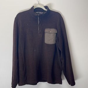 Vintage REI quarter fleece pocket PNW hiking camping